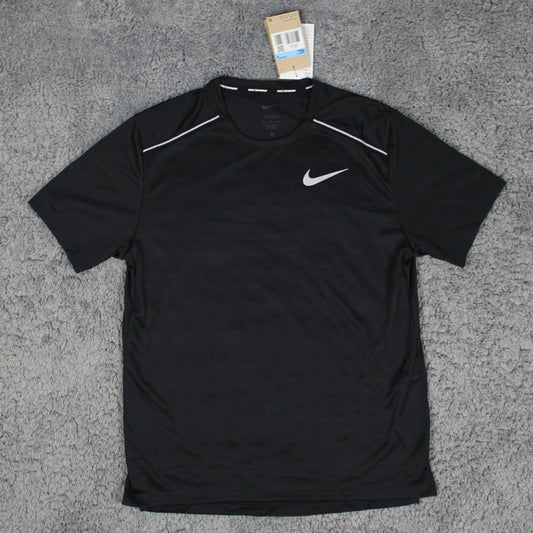 NIKE MILER 1.0 T-SHIRT 'BLACK'