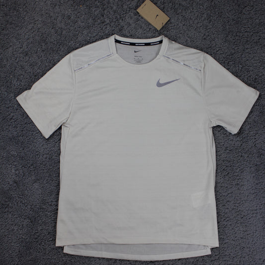 NIKE MILER 1.0 T-SHIRT 'LIGHT BONE'